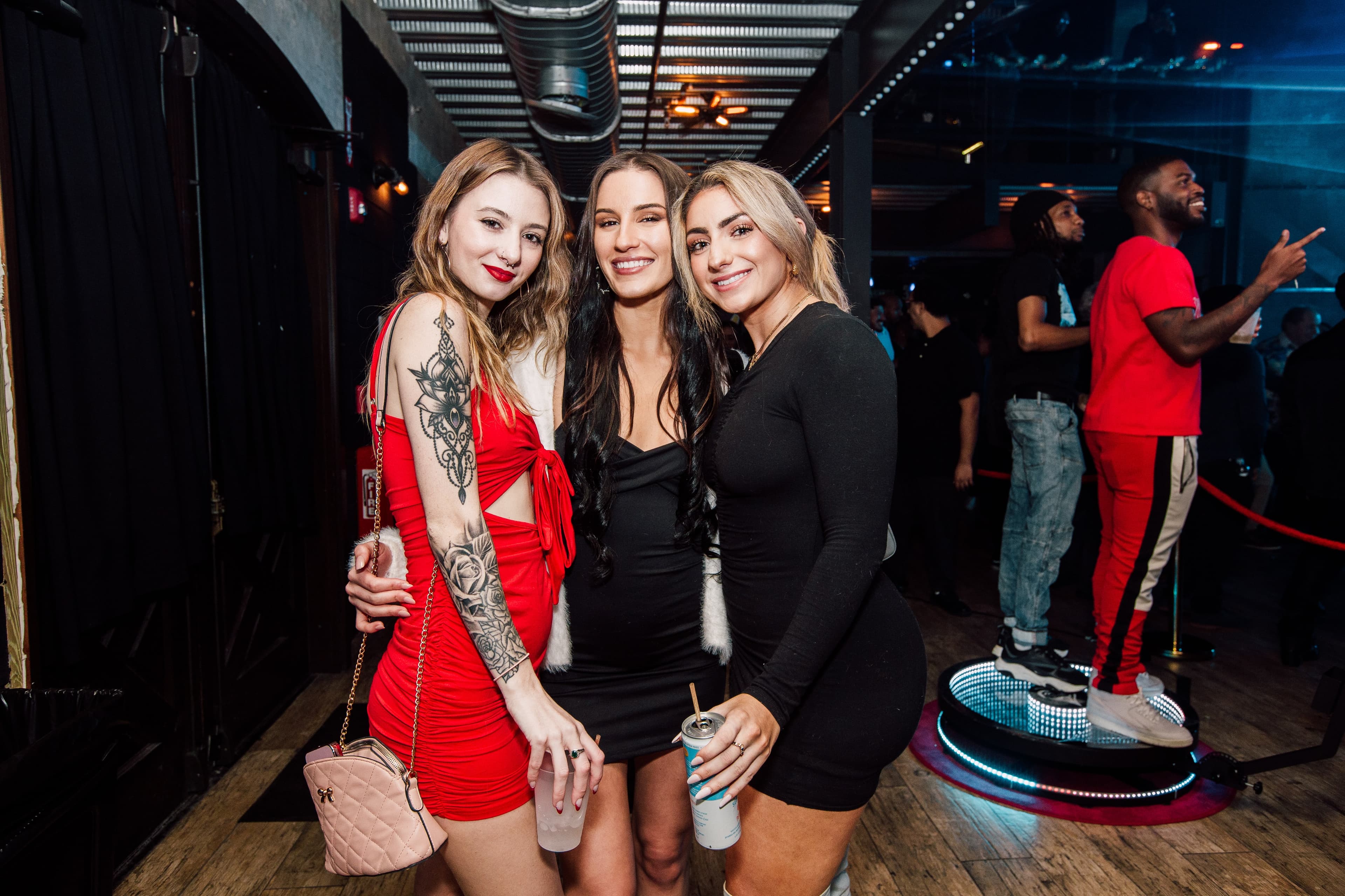 Ladies at kemistry nightclub 