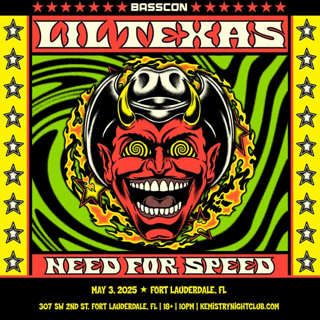 LIL TEXAS : NEED FOR SPEED 2025 TOUR at Kemistry Night Club
