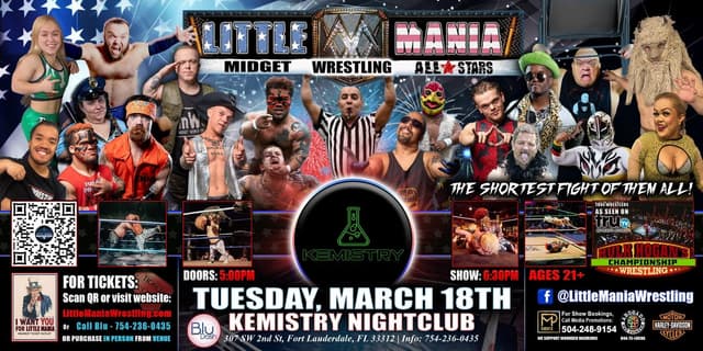 LITTLE MANIA  at Kemistry Night Club