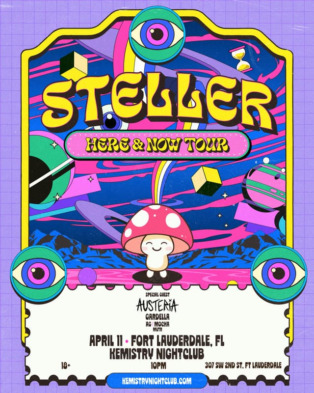 STELLER : HERE & NOW TOUR at Kemistry Night Club