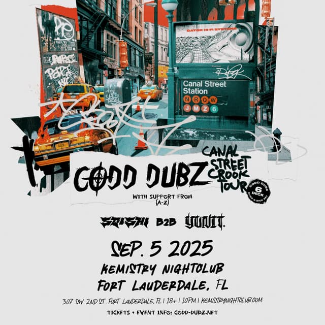 CODD DUBZ : CANAL STREET CROOK TOUR at Kemistry Night Club
