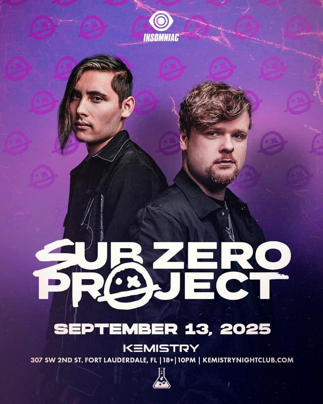 SUB ZERO PROJECT at Kemistry Night Club