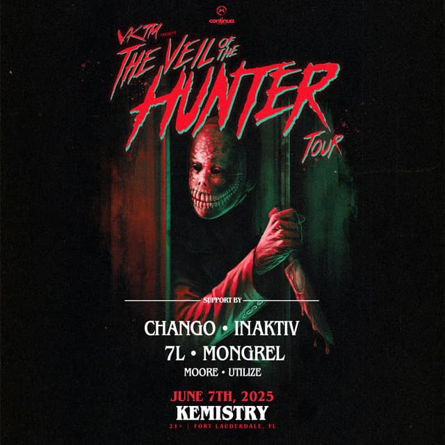 VKTM : VEIL OF THE HUNTER TOUR at Kemistry Night Club