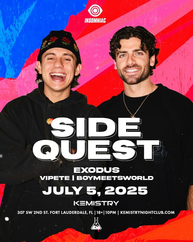 SIDEQUEST at Kemistry Night Club