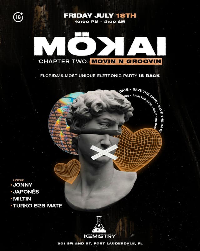 MOKAI UNDERGROUND at Kemistry Night Club