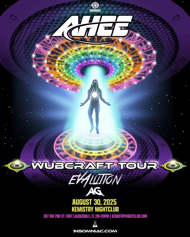 AHEE : WUBCRAFT TOUR at Kemistry Night Club