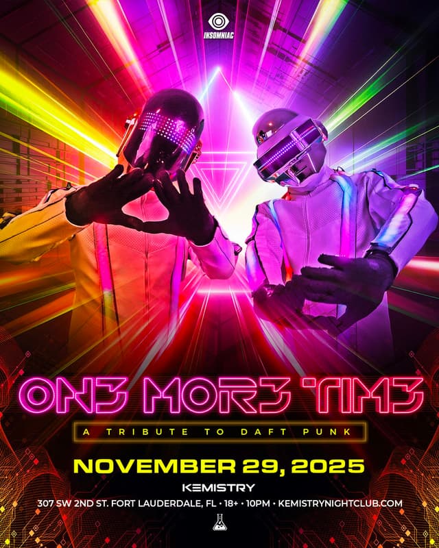 One More Time: A Tribute to Daft Punk at Kemistry Night Club