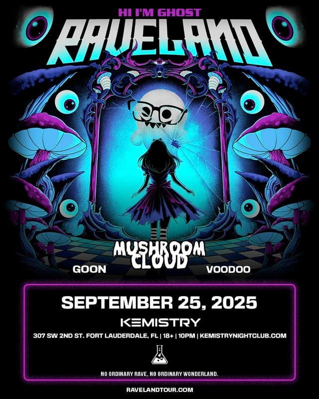 HI IM GHOST : RAVELAND TOUR at Kemistry Night Club