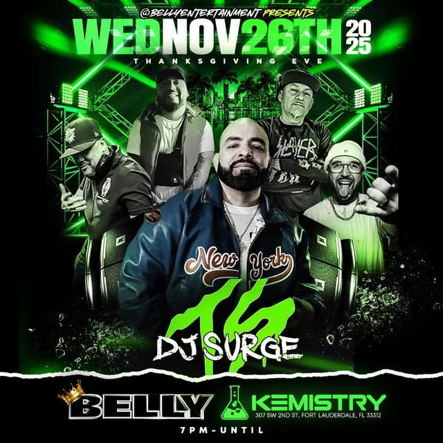 BELLY at Kemistry Night Club