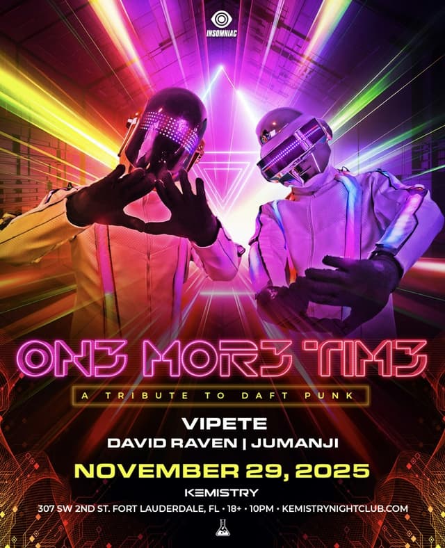 One More Time: A Tribute to Daft Punk at Kemistry Night Club