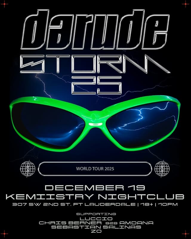 Darude - Storm 25 Tour at Kemistry Night Club
