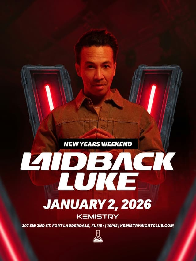 LAIDBACK LUKE at Kemistry Night Club