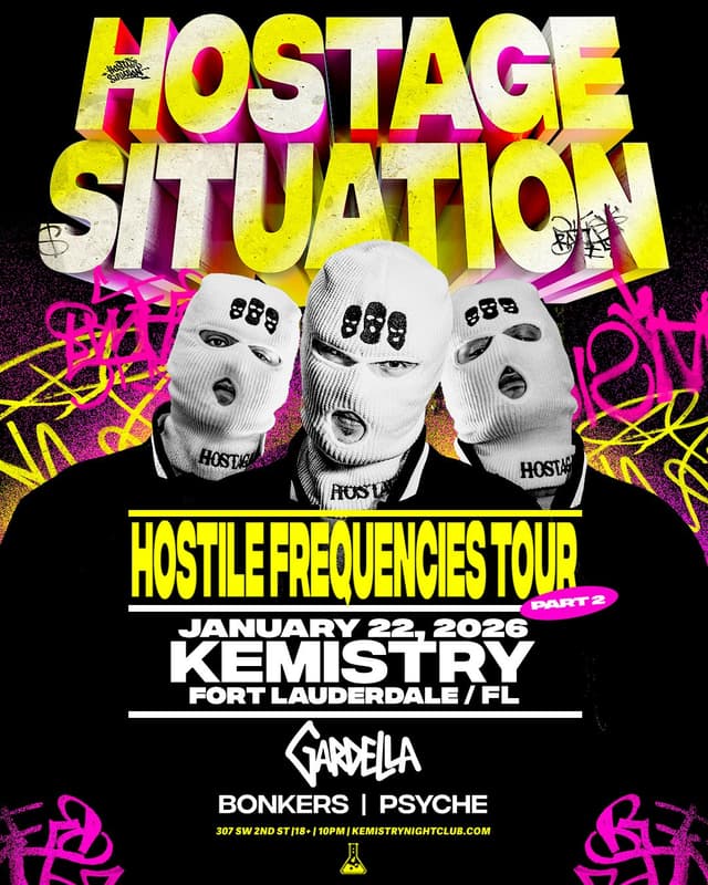 HOSTAGE SITUATION  at Kemistry Night Club