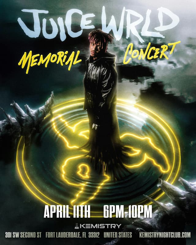 JUICE WRLD MEMORIAL CONCERT at Kemistry Night Club