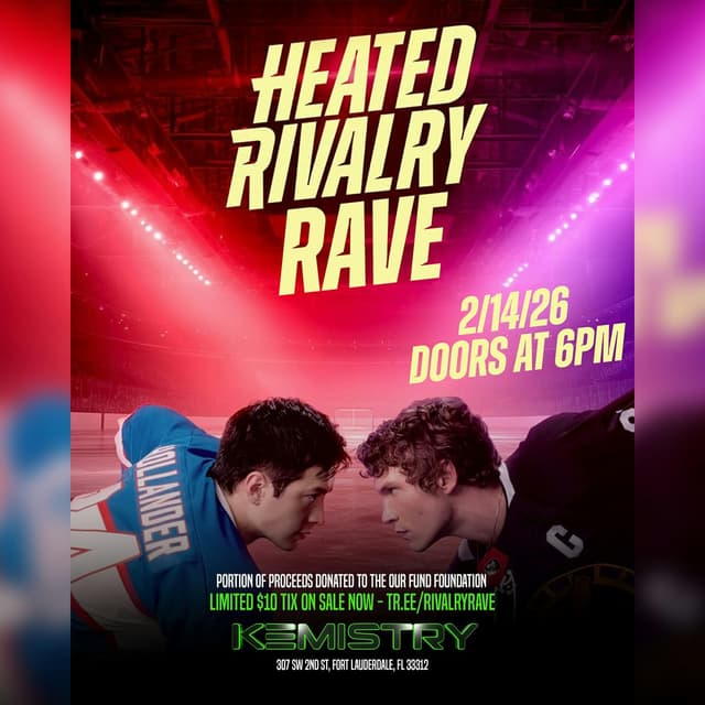 HEATED RIVALRY RAVE at Kemistry Night Club