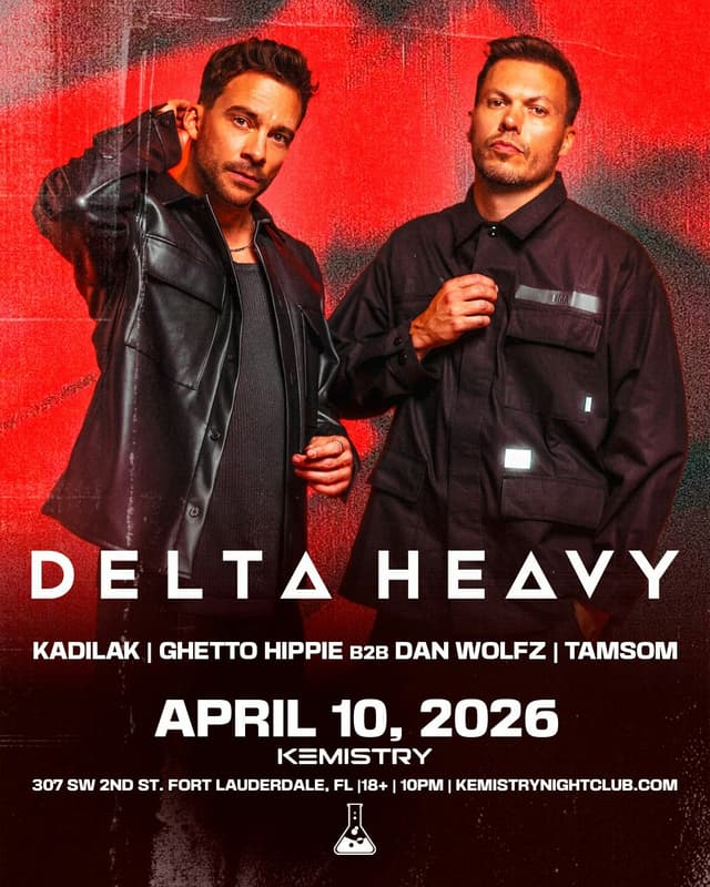 DELTA HEAVY at Kemistry Night Club