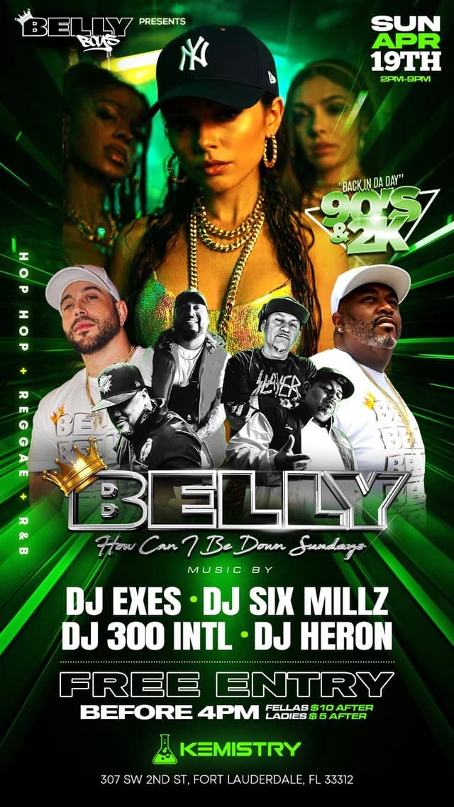 BELLY at Kemistry Night Club