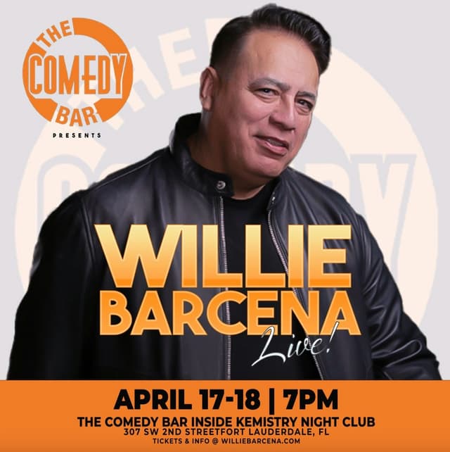 THE COMEDY BAR : WILLIE BARCENA at Kemistry Night Club