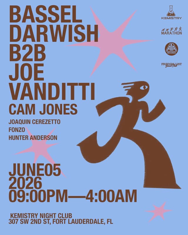 JOE VANDITTI B2B BASSEL DARWISH at Kemistry Night Club