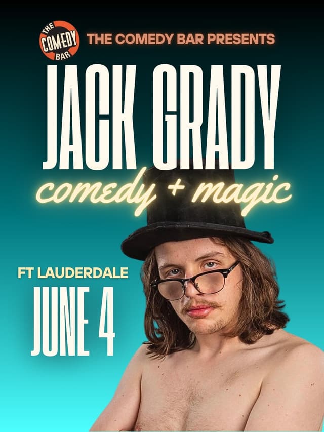 THE COMEDY BAR : JACK GRADY at Kemistry Night Club