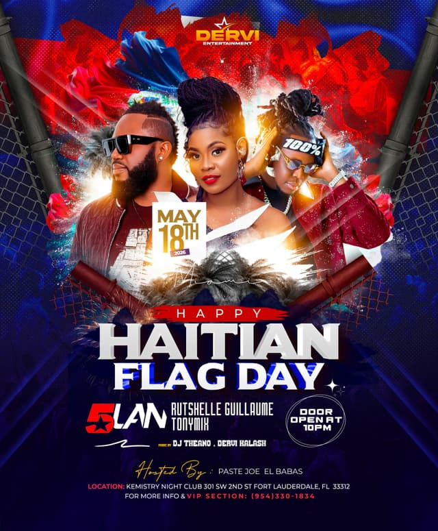 HAITIAN FLAG DAY at Kemistry Night Club