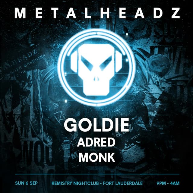 METALHEADZ : GOLDIE  at Kemistry Night Club