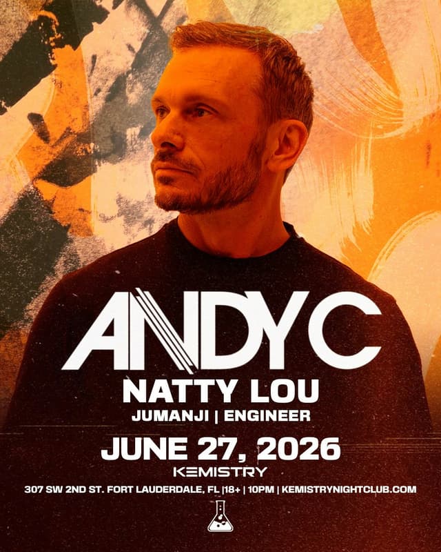 ANDY C at Kemistry Night Club