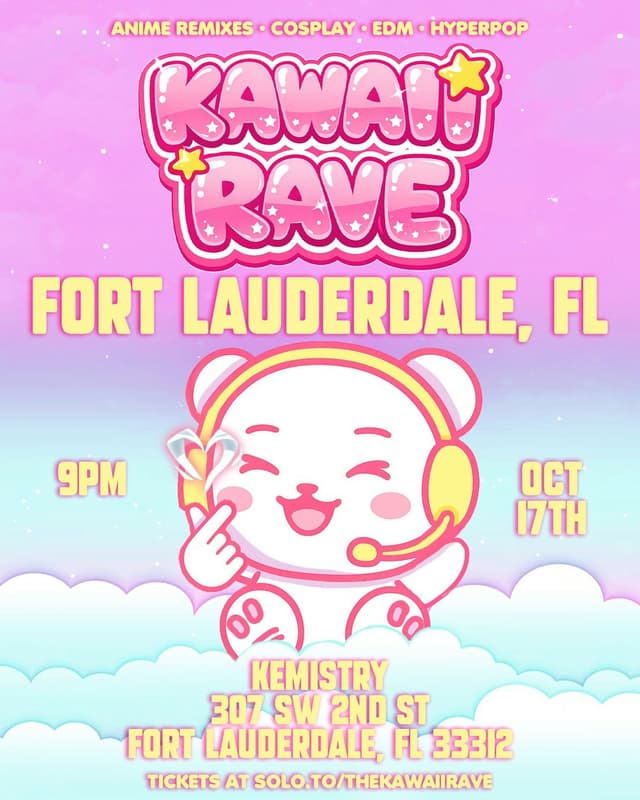KAWAII RAVE at Kemistry Night Club
