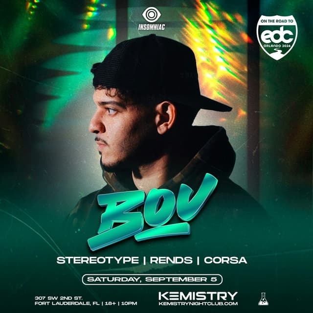 ROAD TO EDC : BOU at Kemistry Night Club