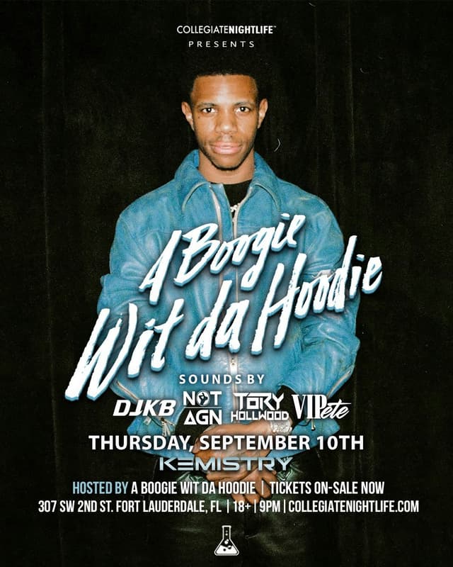 A BOOGIE WIT DA HOODIE at Kemistry Night Club