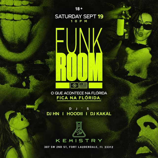 FUNK ROOM at Kemistry Night Club