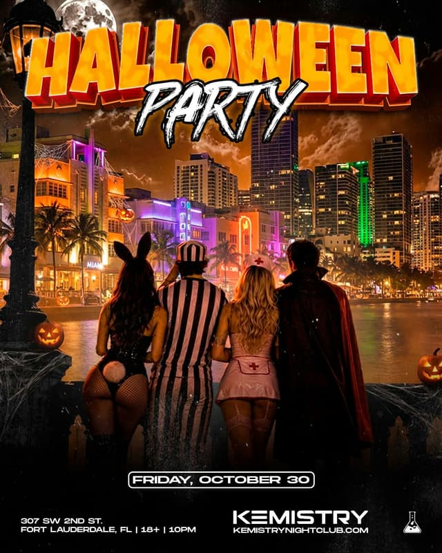 HALLOWEEN PARTY at Kemistry Night Club