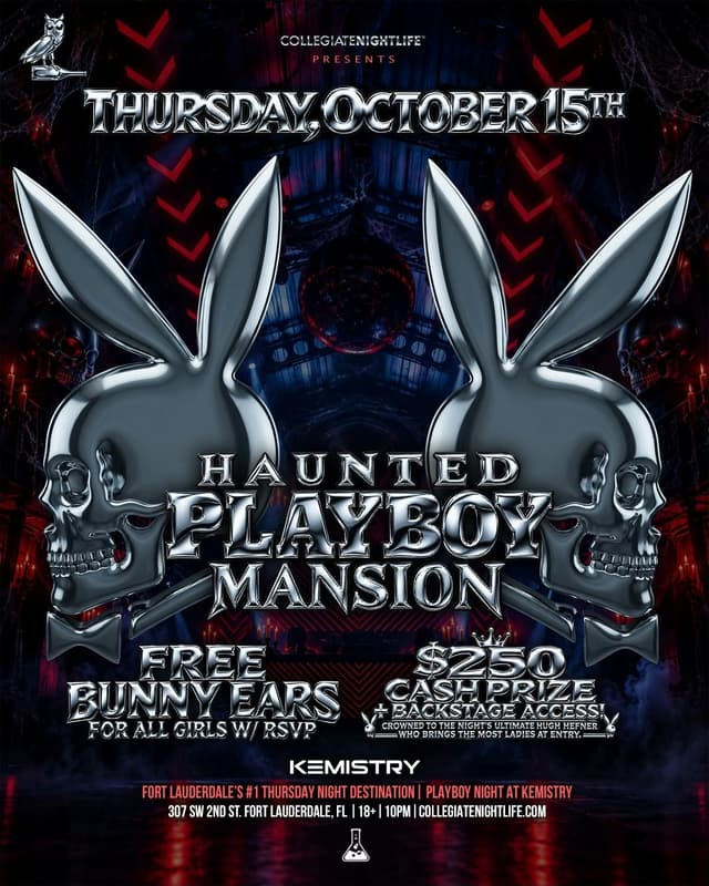 THE PLAYBOY PARTY at Kemistry Night Club
