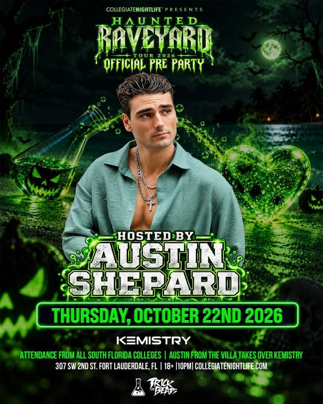 HAUNTED RAVEYARD PRE-PARTY at Kemistry Night Club