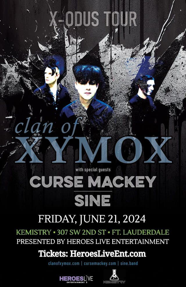Clan of XYMOX at Kemistry Night Club
